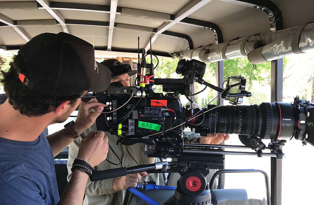 Filming Nat Geo's Save This Rhino documentary