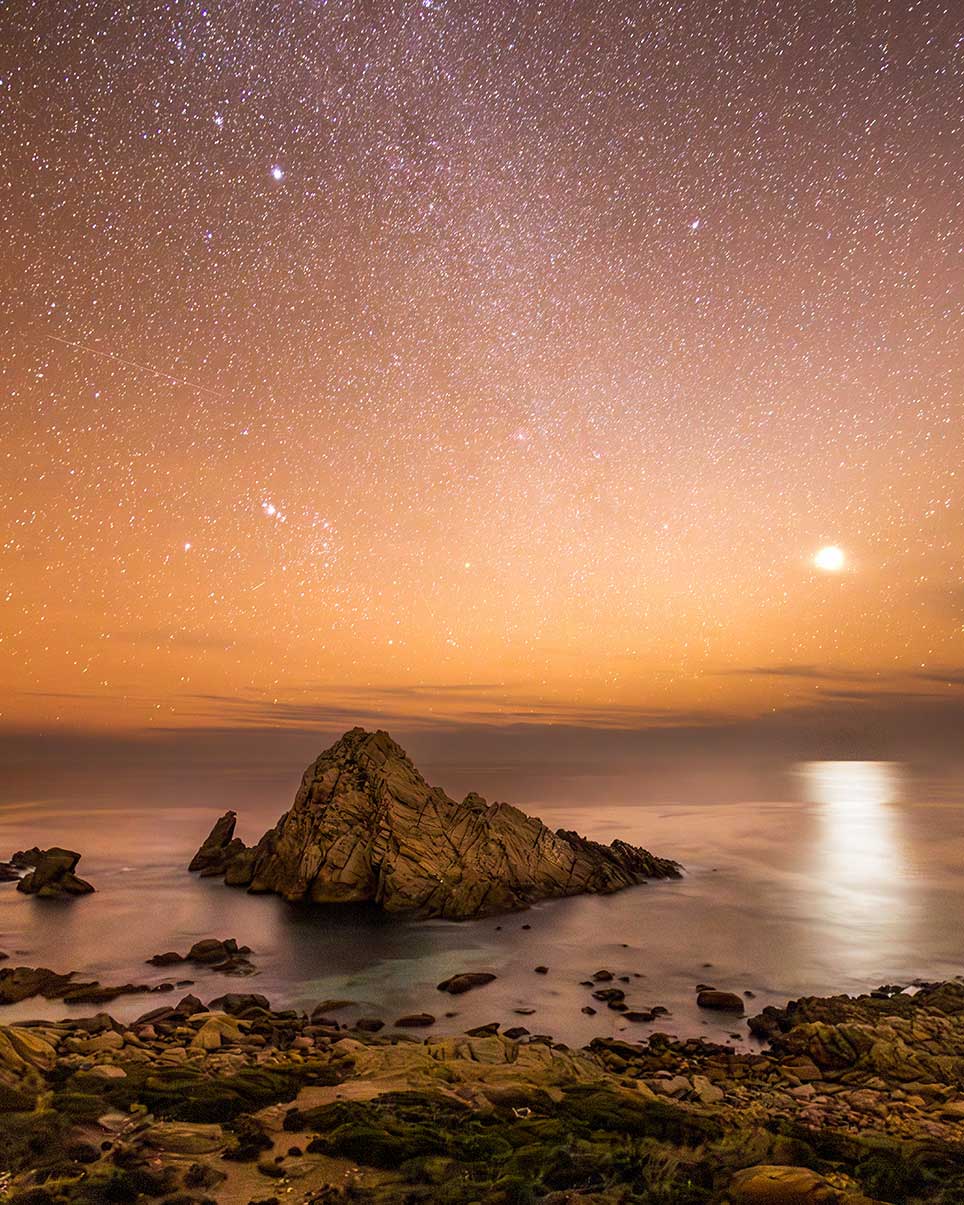 Astrophotography image at the Margaret River, WA by Sean Scott